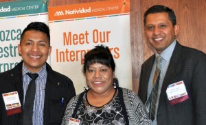 Photo of three indigenous interpreters